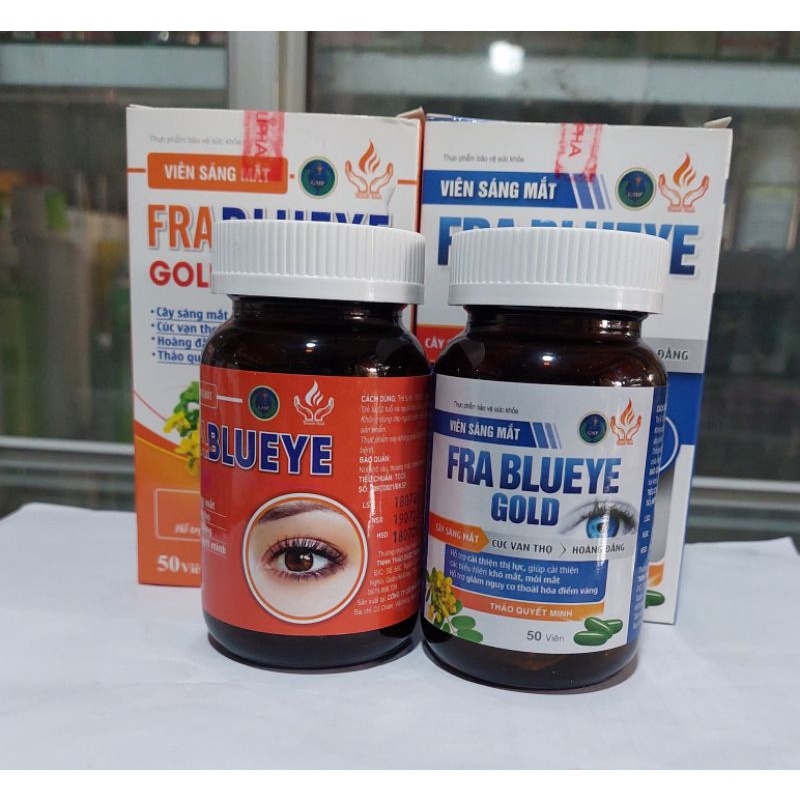 Viên Sáng Mắt FRA BLUEYE GOLD Lọ 50 Viên_ Dược Thành Nam