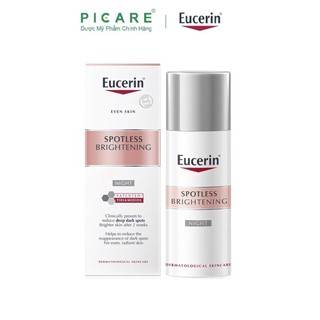 [Mã COSBAUH3 giảm 8% đơn 300K] Kem dưỡng trắng da ban đêm Eucerin Brightening Spotless Night Cream 50ml - 83506