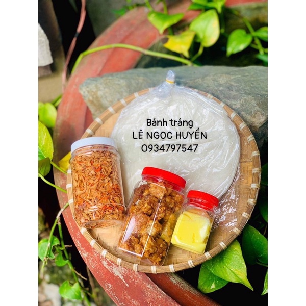 TỔ HỢP COMBO BÁNH TRÁNG PHƠI SƯƠNG TRÒN SIÊU CUỐN