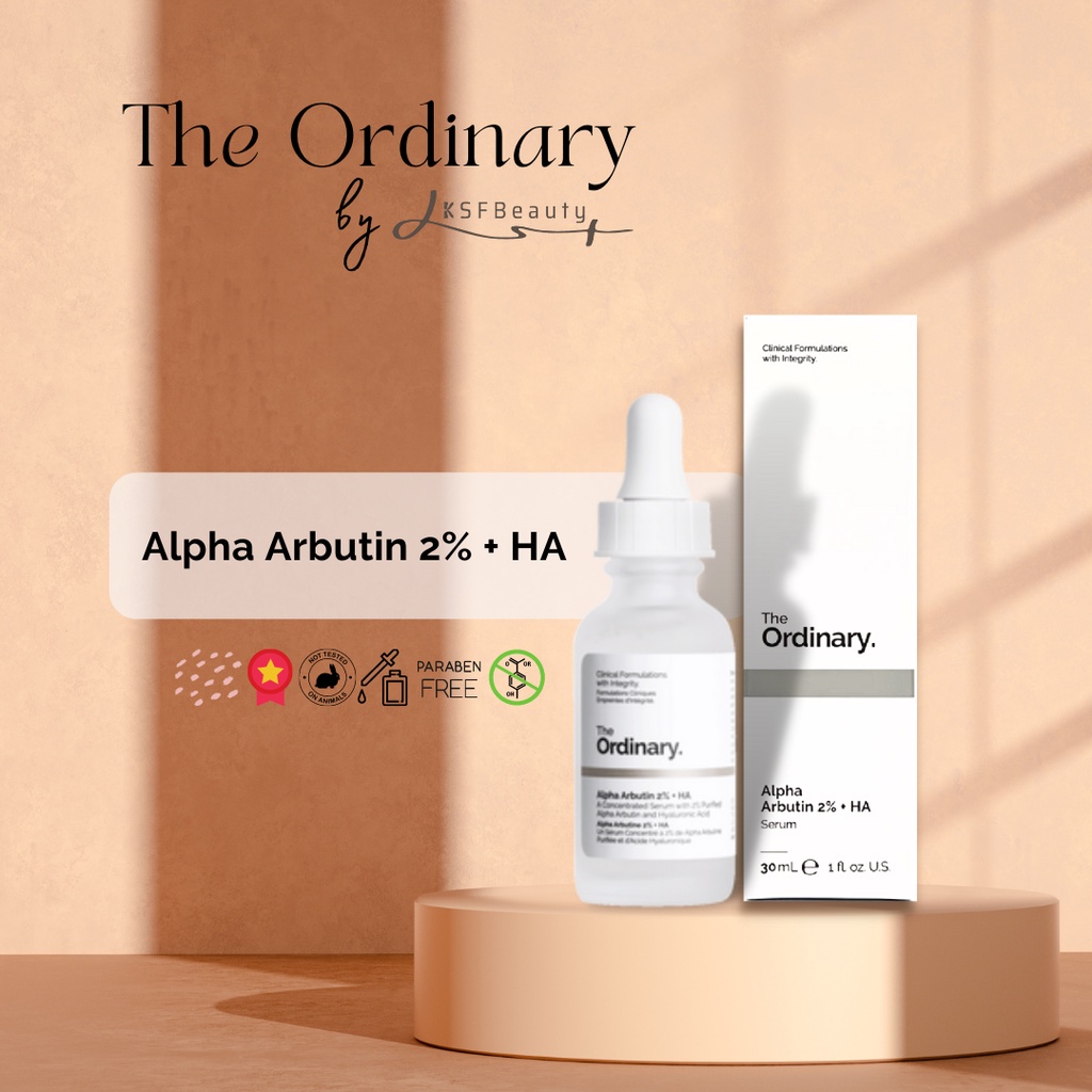 Serum Dưỡng Trắng Da Alpha Arbutin 2% + HA - The Ordinary 30ml (Bản Canada) authen fullsize