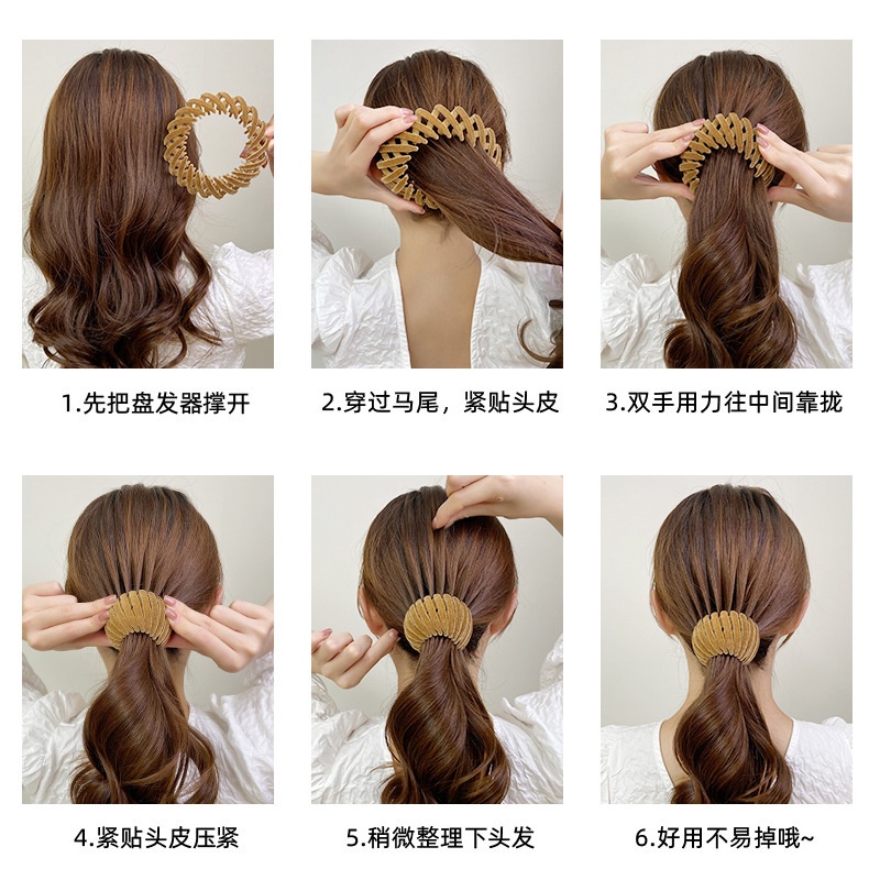 [Magpie] Phụ Kiện Tóc Đơn Giản Tạo Kiểu Tổ Chim Mùa Thu Đông Cho Nữ