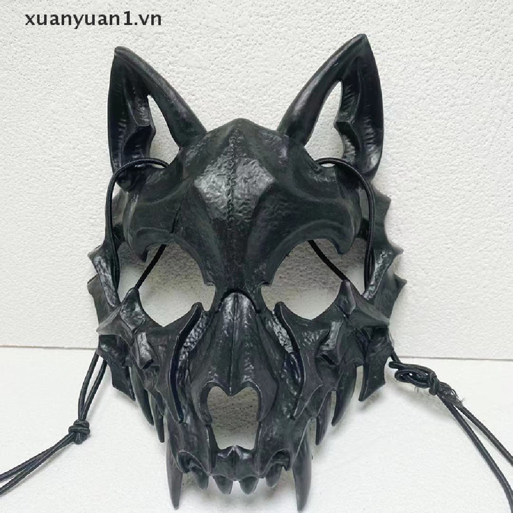 Mặt Nạ Hóa Trang Halloween Hình Bộ Xương Độc Đáo