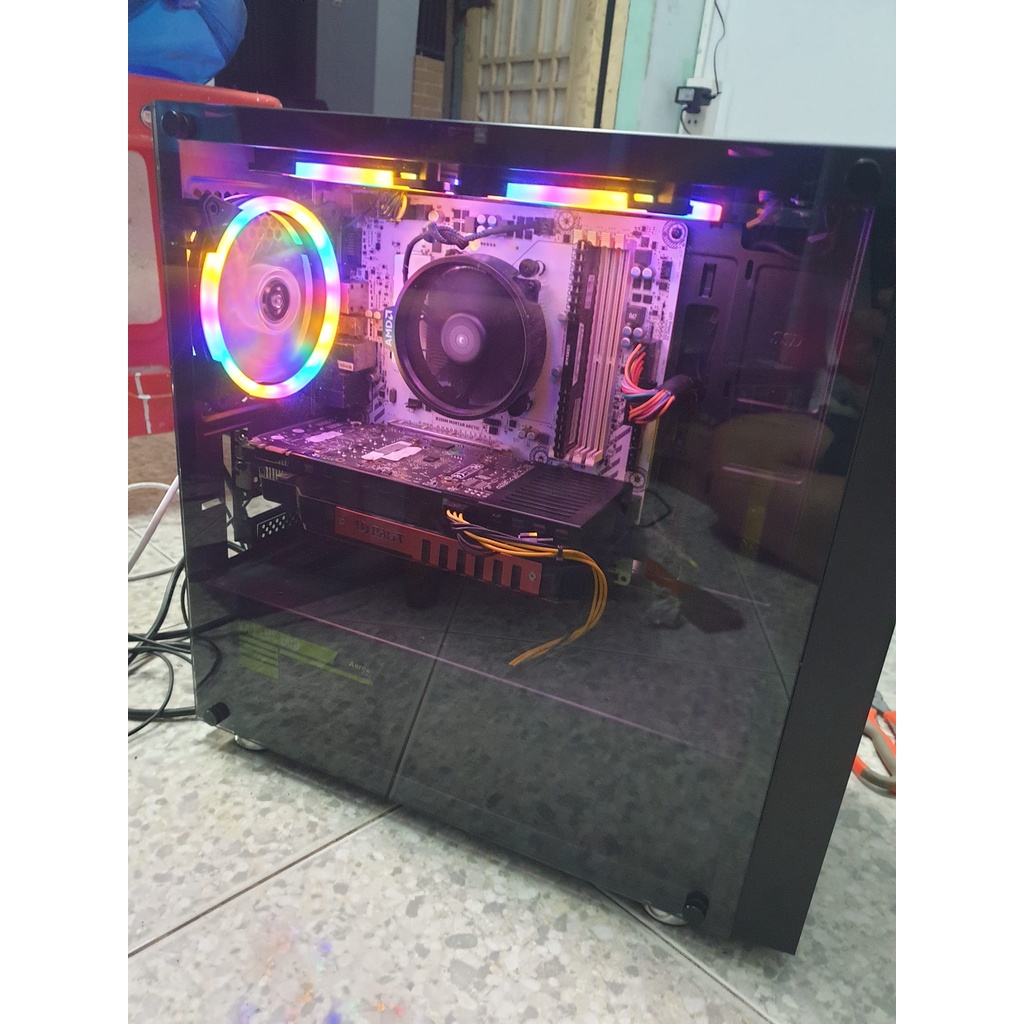 Mainboard MSI B350M MORTAR ARCTIC hàng qua sử dụng. Bo mạch chủ MSI B350M MORTAR ARCTIC