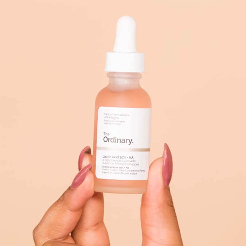 The Ordinary Lactic Acid 10% + HA Tẩy tế bào chết và giảm mụn
