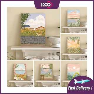 Bộ Tranh Đính Đá 5D Tự Làm 30x40cm / 40x50cm Hình Phong Cảnh Trang Trí Nhà Cửa