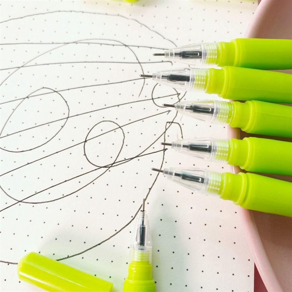 Bút Mực Gel Bằng Nhựa Nhiều Màu Sắc Tiện Dụng Cho Văn Phòng / Trẻ Em|Bút Trung Tính Hình Hoa Tulip Nhiều Màu Sắc