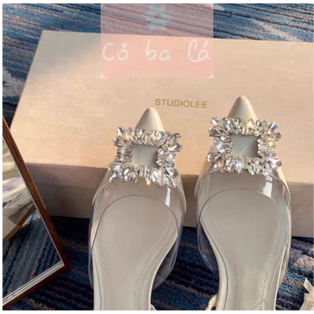 GIÀY THỜI TRANG COBALA SHOES - SANDAL NỮ PHONG CÁCH NỮ TÍNH BÍT MŨI NHỌN HỞ HẬU ĐẾ THẤP - S22091000