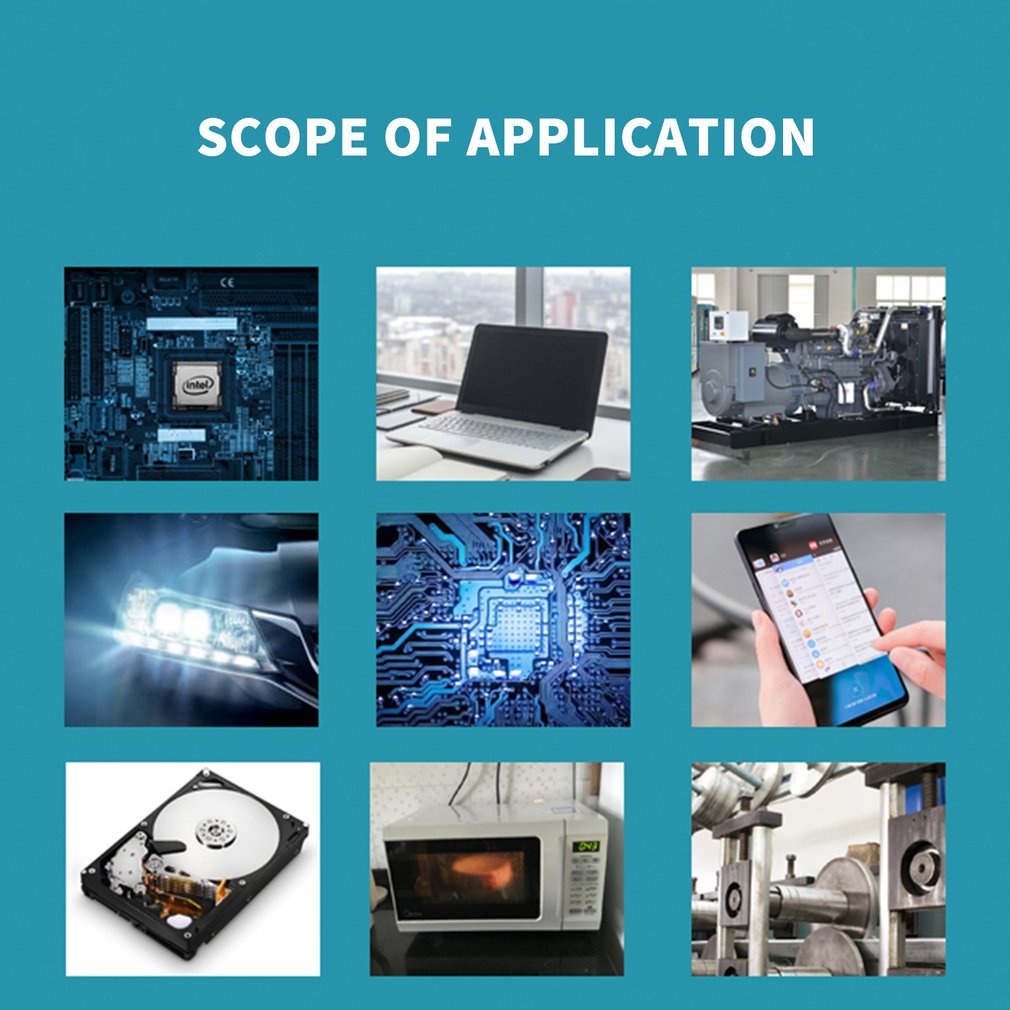 HY410-TU2G Extreme High Performance Thermal Grease Paste CPU HeatSink Processor GPU Cooling Paste Computer Cooling Fan Device