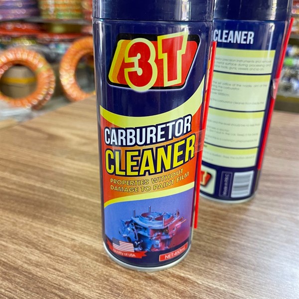 Chế hòa khí   Xịt rửa kim phun súc rửa máy bám cặn bẩn vệ sinh buồng đốt 3T.