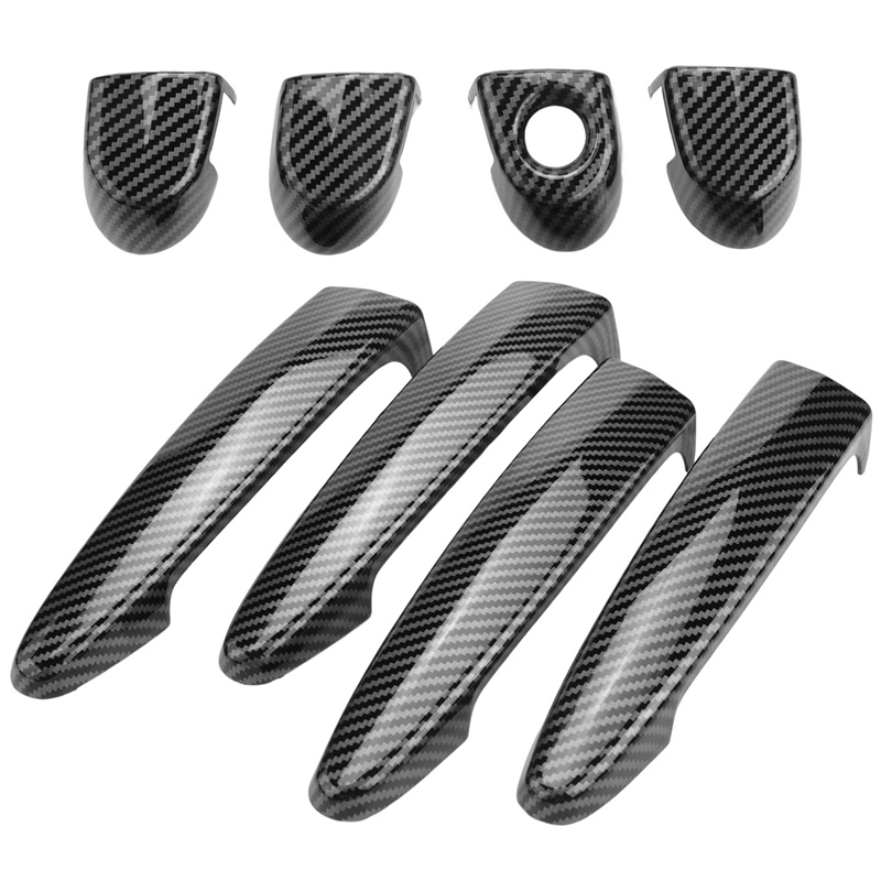 Vỏ Bọc Tay Nắm Cửa Bằng Sợi Carbon Cho BMW 1 2 3 4 Series E87 E90 E91 E92 E93 F30 X1 X2 X3 X4 X5 X6 LHD