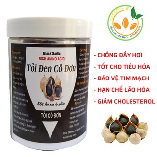 Tỏi đen cô đơn, tỏi đen 1 nhánh được lên men tự nhiên 100% - CỰC THƠM NGON - 230gr