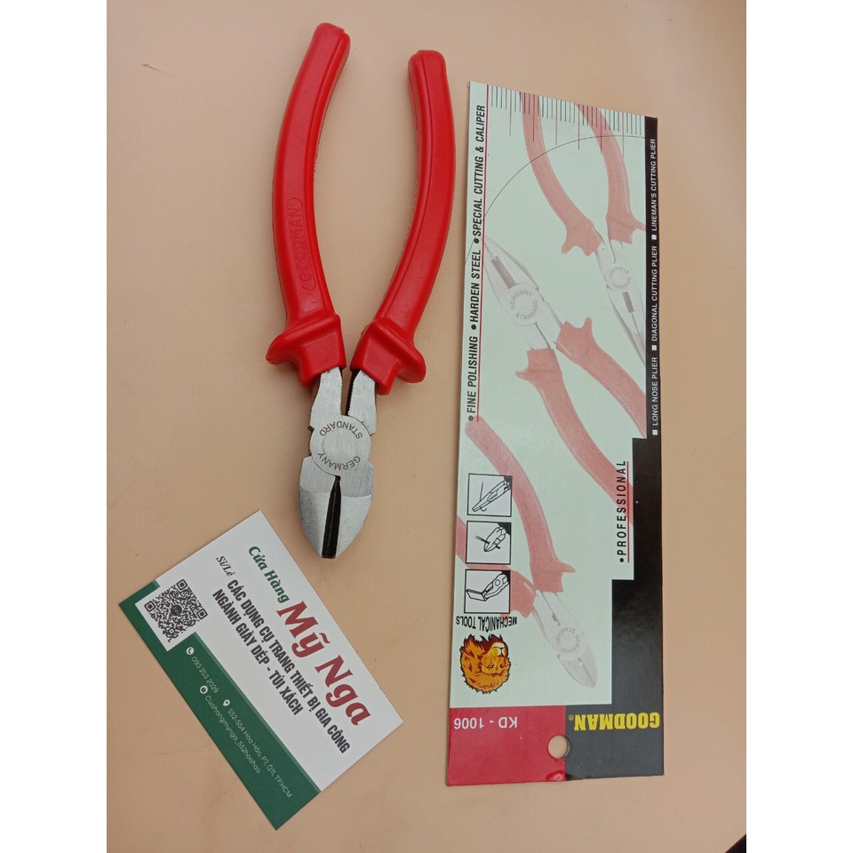 Kìm bằng - kìm cắt - kìm nhọn GOODMAN 8inch