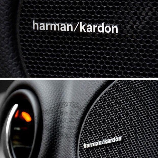 Tem Decal Dán Loa Harman/Kardon Bose JBL Pionner DynAudio Trang Trí Dàn Âm Thanh/ Hệ Thống Loa Xe Ô Tô [ Hàng Loại Đẹp]