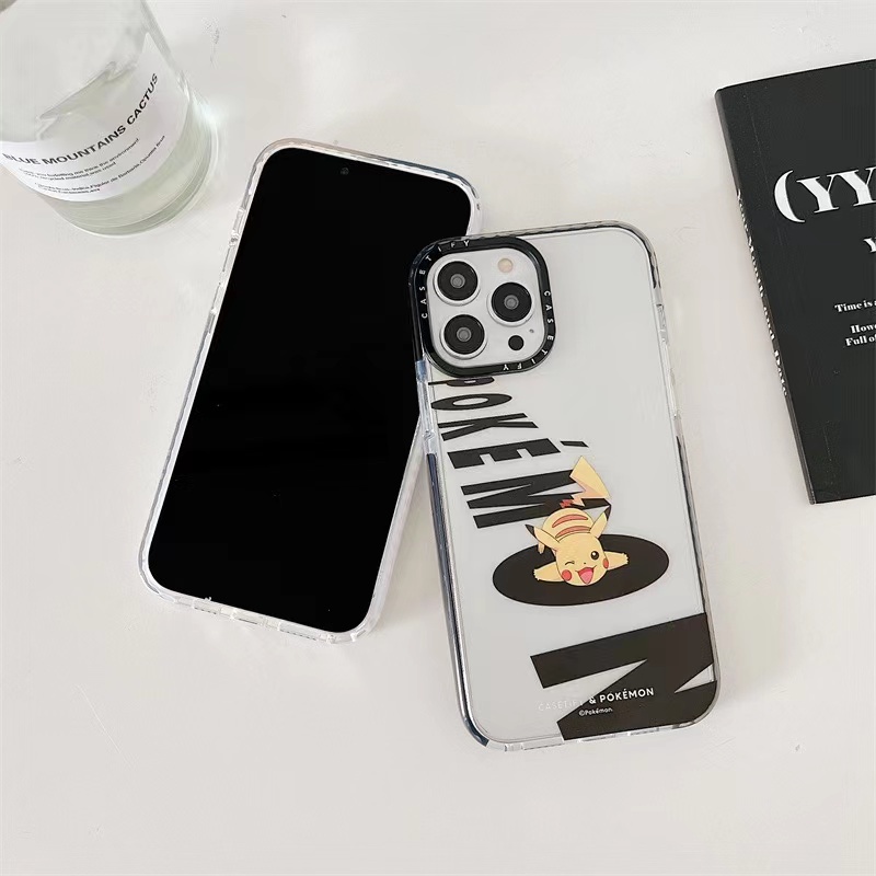 Ốp Điện Thoại In Hình Pikachu Cho iPhone 14 13 12 11 Pro MAX X XS MAX XR
