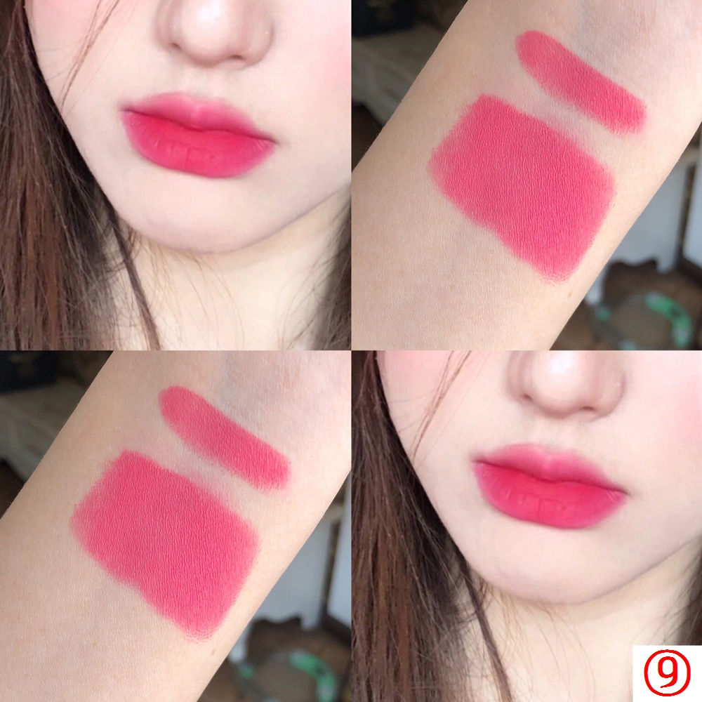 Son Lì Tông Hồng Đào Thương Hiệu Niche Giá Rẻ Màu Hoa Hồng / Đỏ Hồng / Hồng Dành Cho Học Sinh