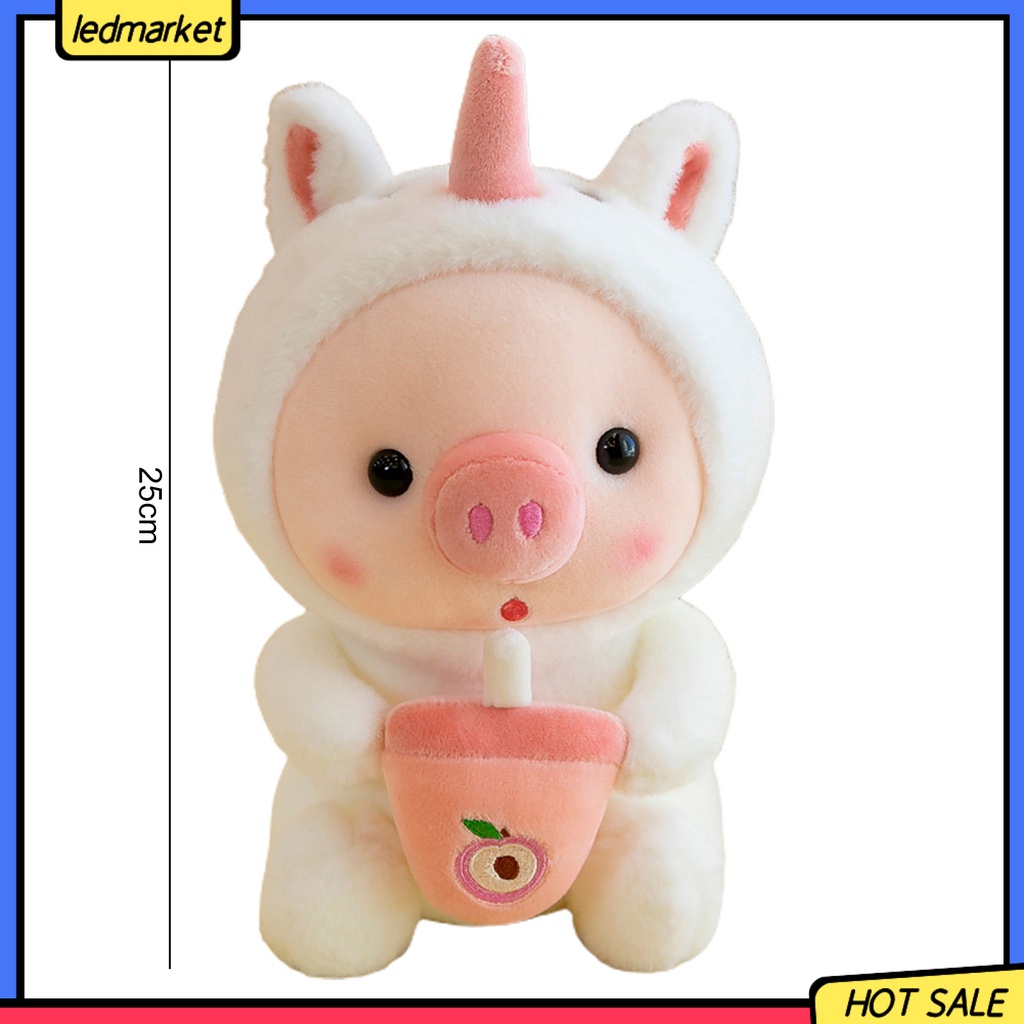 Gấu Bông Plush Đồ Chơi Thú Nhồi Bông Cotton PP Siêu Mềm Chống Phai Màu Hình Chú Heo Con Trong Nhà