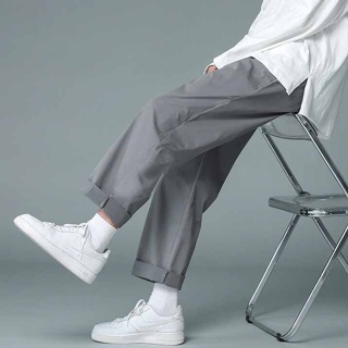Quần kaki nam nữ baggy ống suông rộng phong cách hàn quốc hot