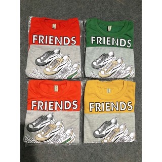 Bộ thu đông cotton mềm mịn friends cho bé