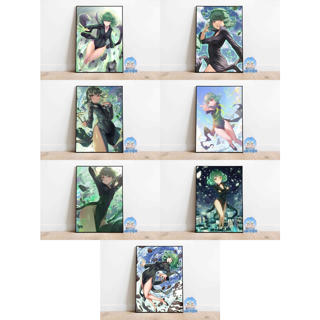 Tranh Poster A3 Tatsumaki (2) Anime One Punch Man Chất Liệu Giấy Cao Cấp - 2D Tộc Shop