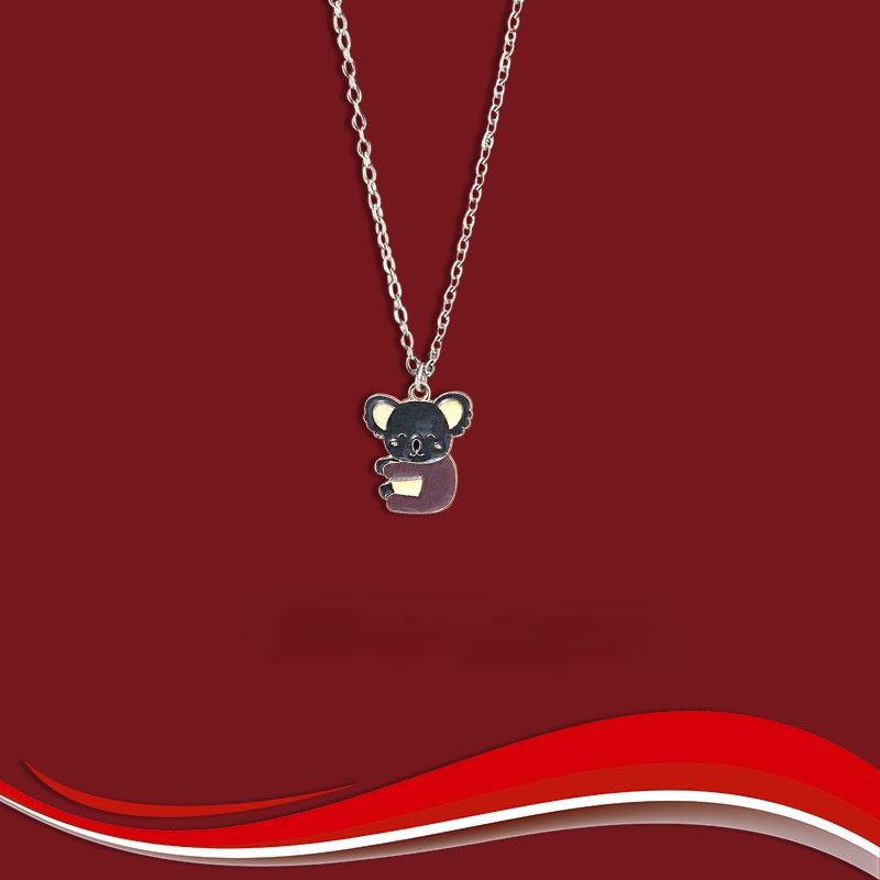 Vòng cổ Mặt Gấu Koala / Chim Cánh Cụt / Chim Cánh Cụt Hoạt Hình Siêu Dễ Thương