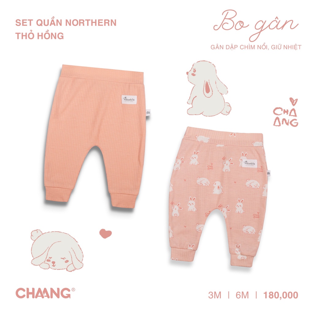 CHAANG Quần Sơ Sinh Cho Bé Chất Liệu Cotton