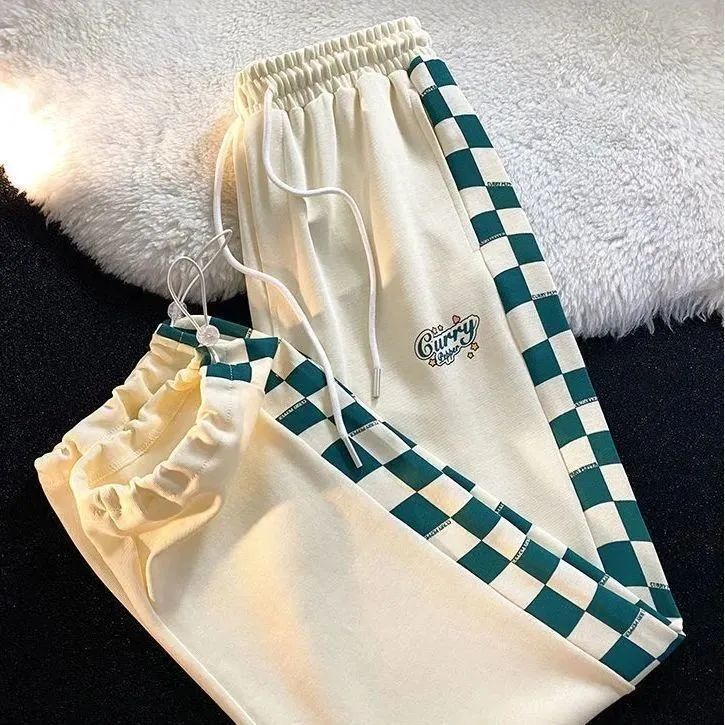 Quần Skinny adidakhakis Kẻ Sọc Ca Rô Phong Cách Đường Phố Mới Mùa Thu Cho Nam