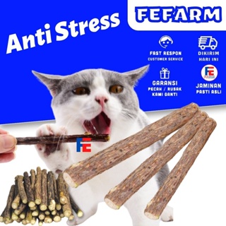 Image of Catnip Kucing Stick Snack Mainan Kucing Natural Matabi Cat Toys Catnip FEFARM