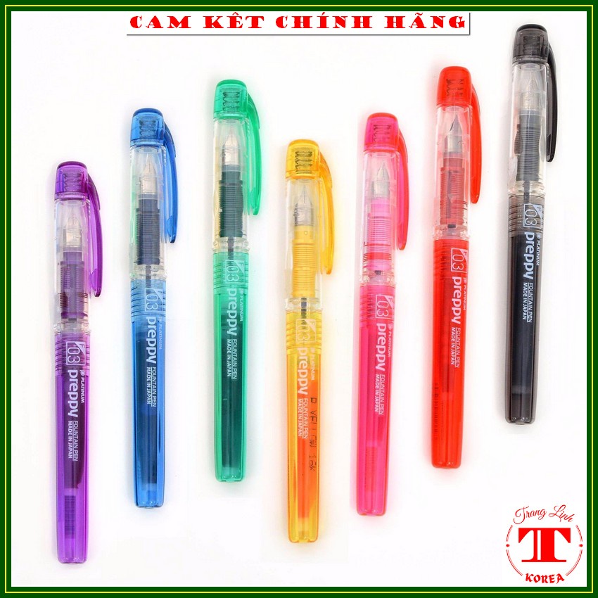 Ống Mực Preppy Nhật Bản, Túi 2 ống - Mực Bút Máy Học Sinh
