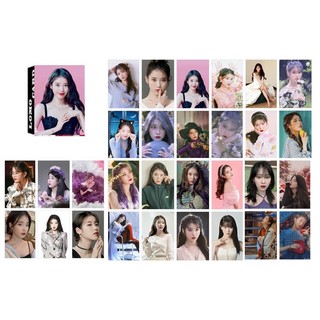 Hộp 30 lomo card iu lee ji-eun