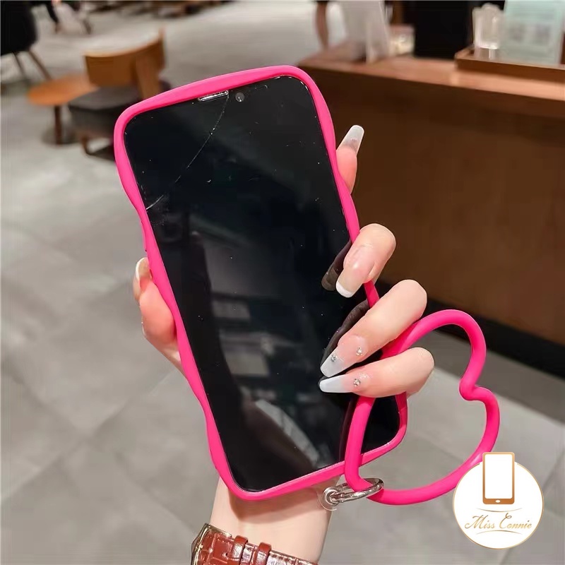 Ốp Điện Thoại TPU Dẻo Họa Tiết Trái Tim 3D Chống Sốc Cho iPhone 7 8 14 Plus 11 Pro MAX XR 14 12 13 Pro MAX X XS MAX