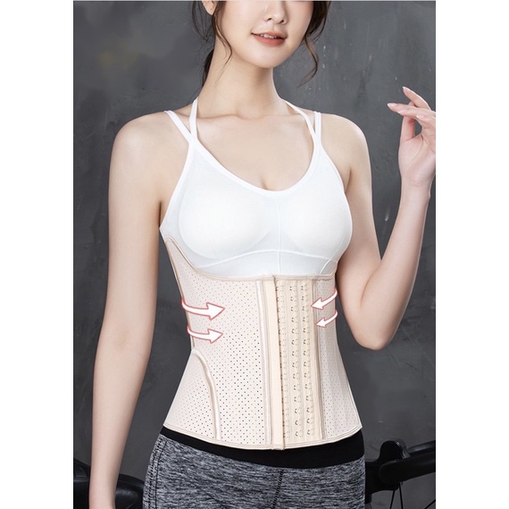 Đai nịt bụng latex Cradin thông hơi thế hệ mới che mỡ lưng hoàn hảo 2744