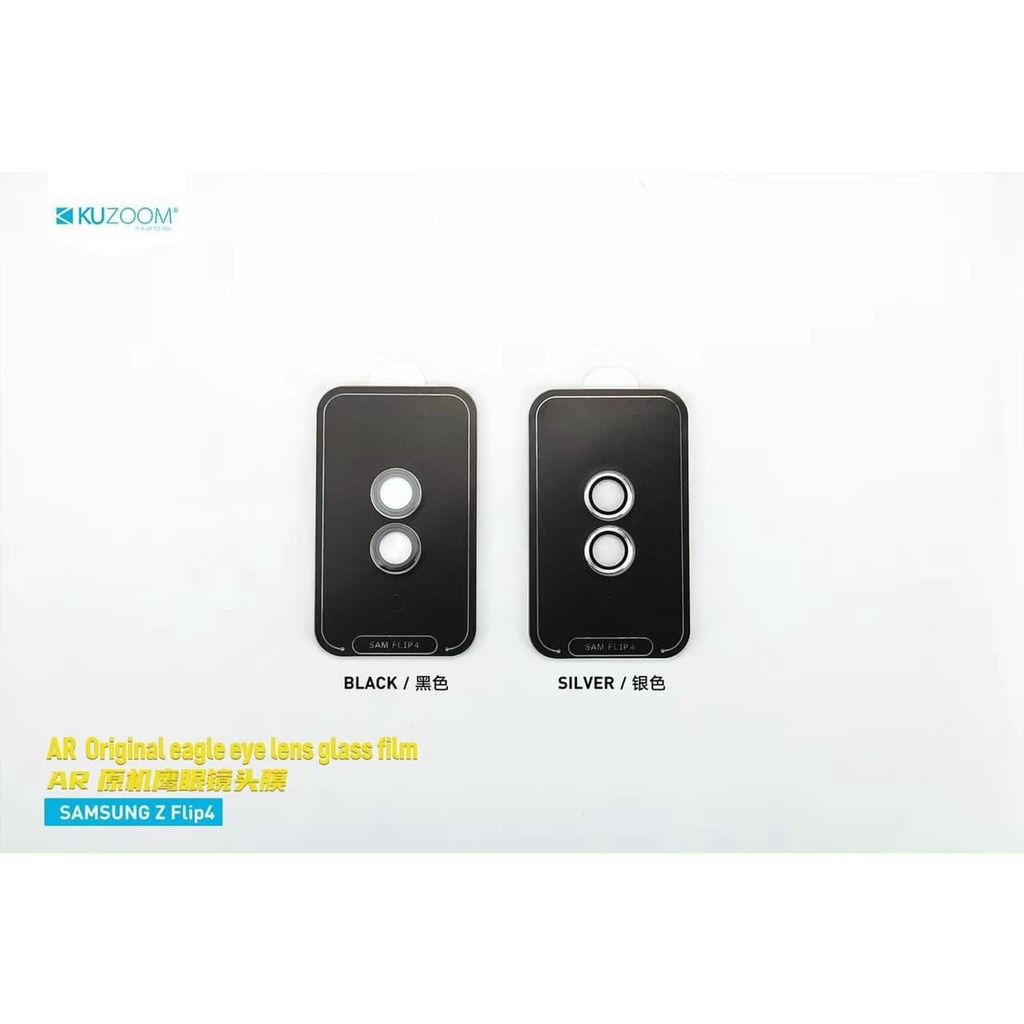 KÍNH CƯỜNG LỰC CAMERA SAMSUNG GALAXY Z FLIP 5G - Z FLIP 4 5G KUZOOM AR CHÍNH HÃNG