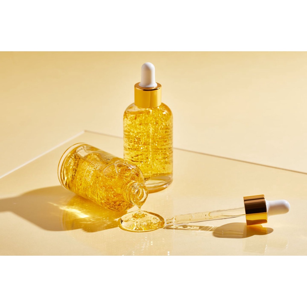 Tinh Chất 24K Gold Collagen Ampoule, Tinh Chất Pretty Skin- PrettySkin 24K Gold Collagen Ampoule 50ml