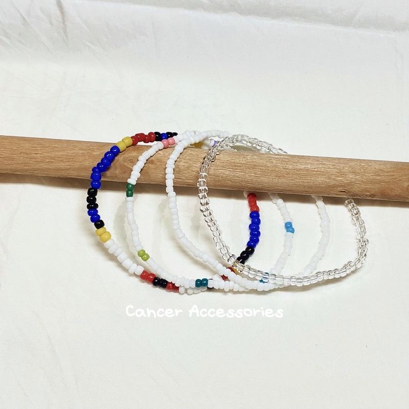 VÒNG ĐEO TAY HẠT CƯỜM BASIC HANDMADE  #makebytiemtaphoahandmade