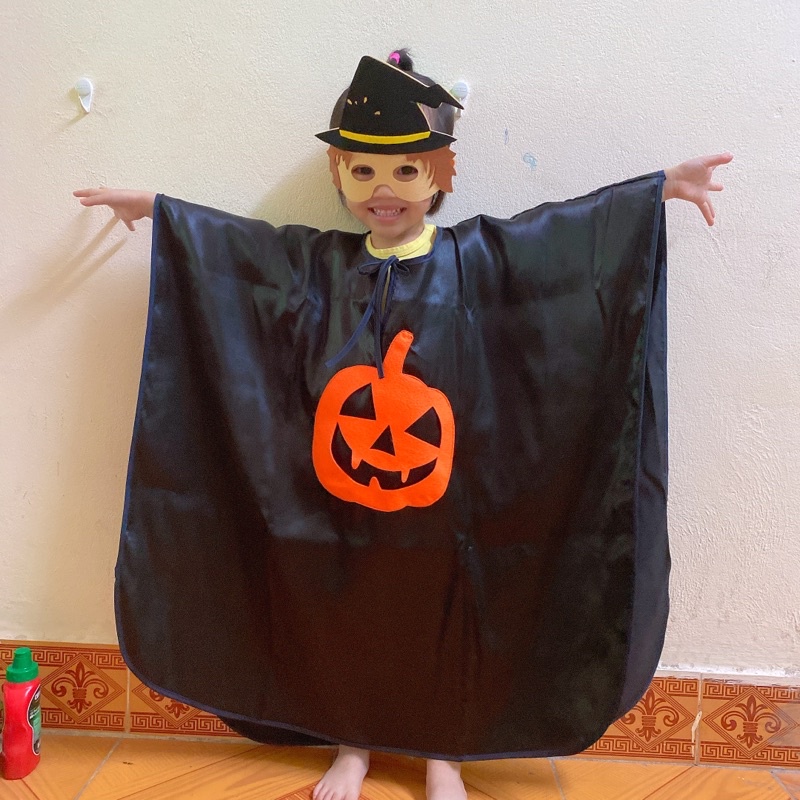 Áo Choàng Công Chúa Elsa + Mặt Nạ Cho Bé Gái Siêu Yêu. Quần Áo Hoá Trang Halloween  | Thế Giới Rubik