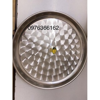 Mâm Tròn inox Việtcook Sezi ( 32, 36, 40, 46, 52cm)
