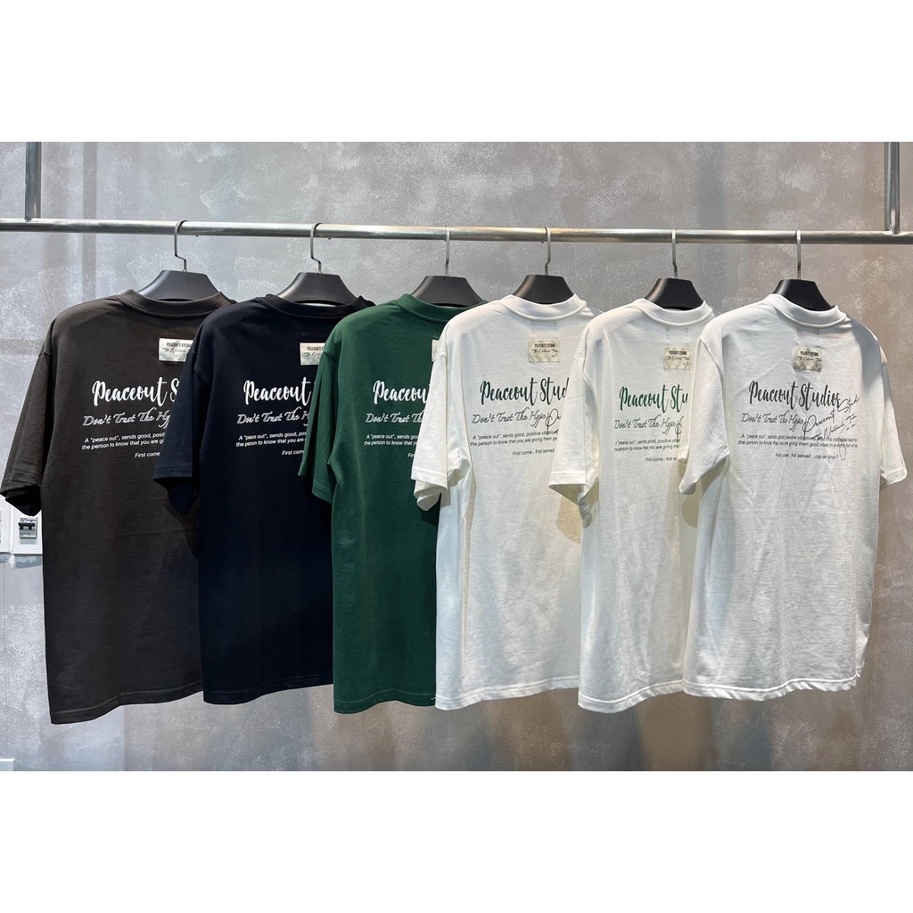 Áo Thun P119 Peaceout Studios Signature Ver 3