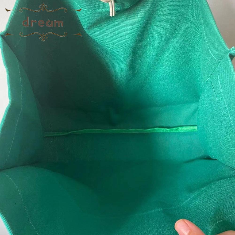 【DREAMLIFE】Starbucks Large Capacity Green Black Canvas Bag Shoulder Handbag Portable HnKWcPG
