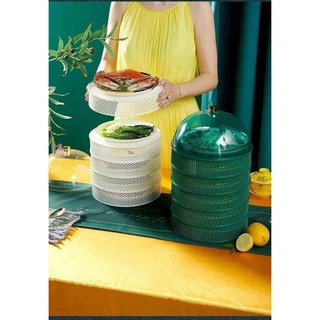 Lồng Bàn 5 Tầng Đậy Thức Ăn Thông Minh Đa Năng Cao Cấp Mẫu Mới