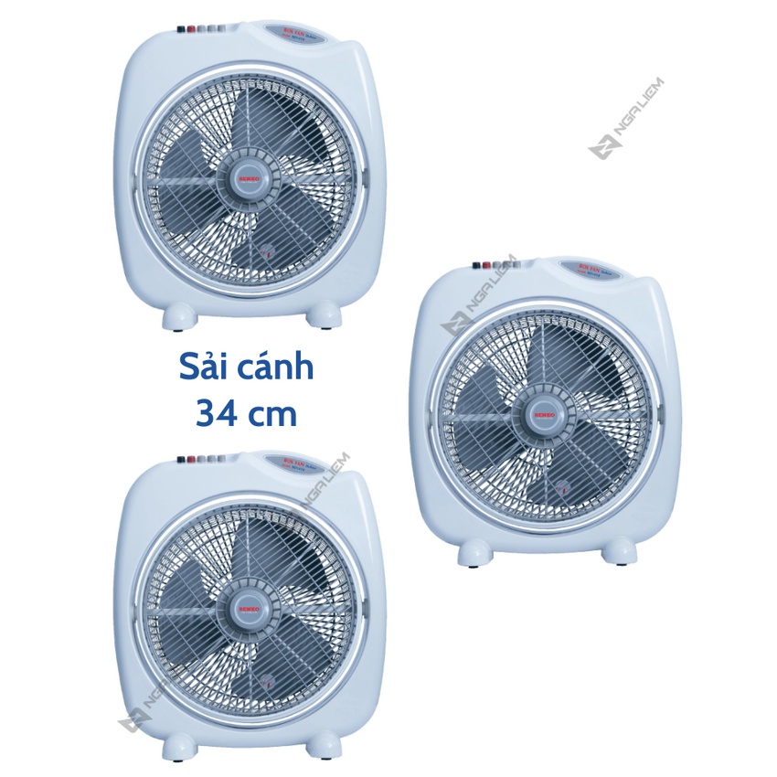 Quạt Bàn Đảo 4 Tấc BD1410 Senko