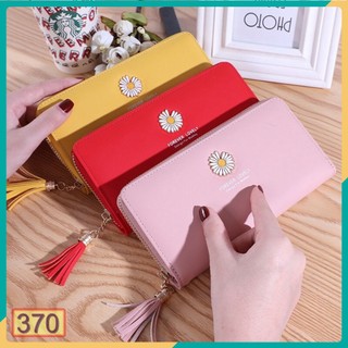 VÍ DÀI NỮ - BÓP CẦM TAY CAO CẤP HOA CÚC THỜI TRANG HAN QUỐC SIÊU HOT