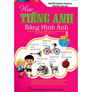 Sách học tiếng anh bằng hình ảnh lớp 1