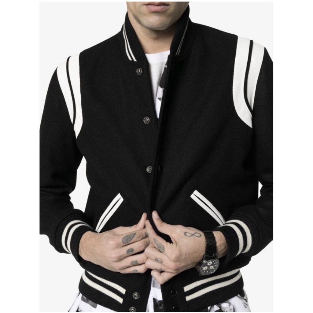Áo Khoác Bomber Teddy Đỏ Mận Phối Viền Cầu Vai Da - Áo Khoác Bomber Fom Rộng Phối Đồ Cực Đẹp, 1 Lớp