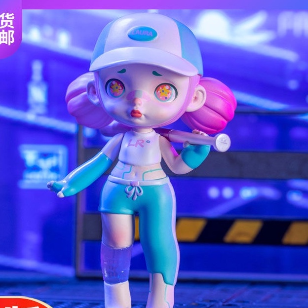 ❤ TOYCITY❤ Laura Cyberpunk Series bilnd box.Đồ chơi hợp thời trang.Quà.BÚP BÊ.mô hình nhân vật
