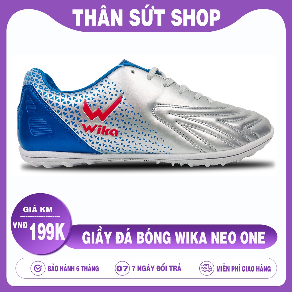 Giày đá bóng Wika Neo One đủ màu ( xanh chuối, xanh ngọc, bạc, đen) ✾ ,