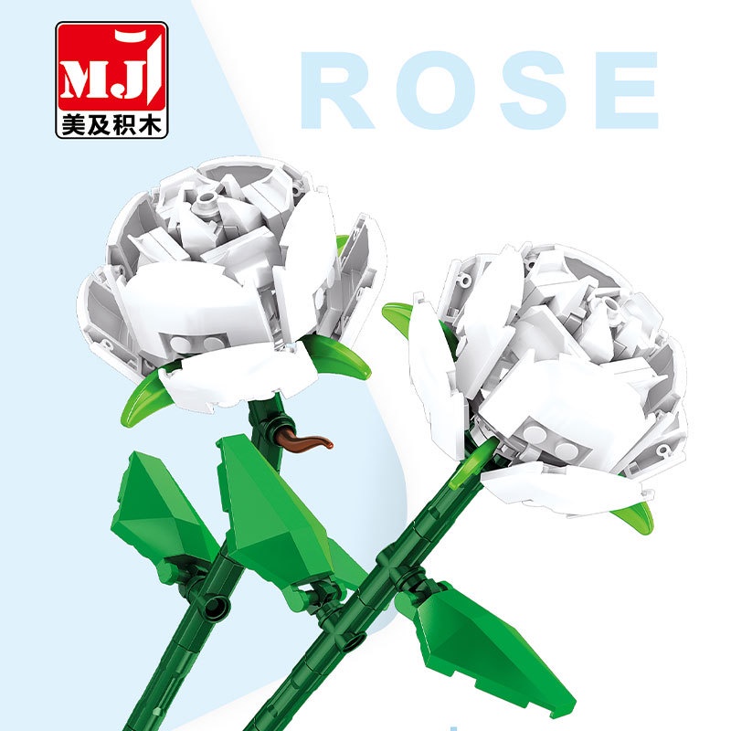 Bộ Đồ Chơi Lắp Ráp Hình Hoa Hồng 13021-25 Dành Cho Bé