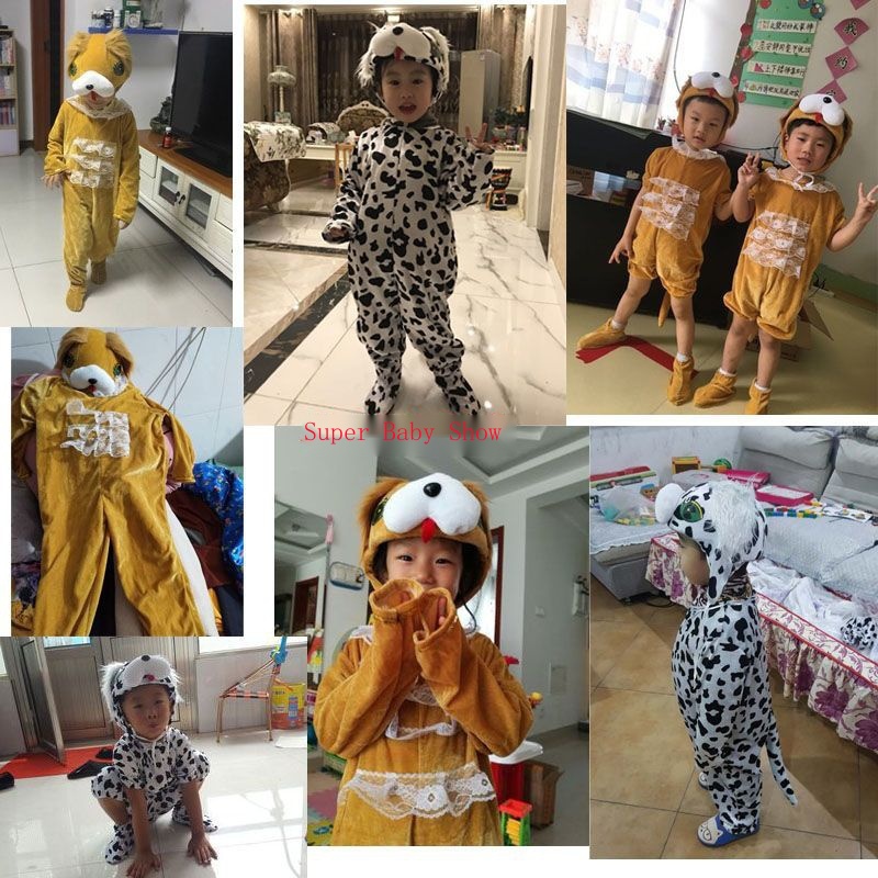 Bộ Đồ Hóa Trang Chú Chó Hoạt Hình Xinh Xắn Cho Bé