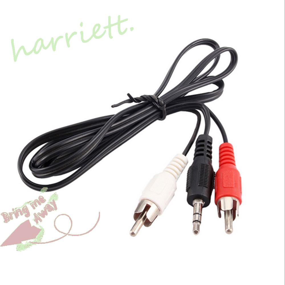 Dây Cáp Âm Thanh Mp3 1m jack Cắm 3.5mm Cho Loa Máy Tính / Điện Thoại Di Động