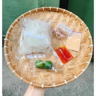 1 bịch bánh tráng rìa phơi sương sate