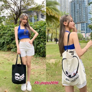 Túi canvas tote - karl lagerfeld paris